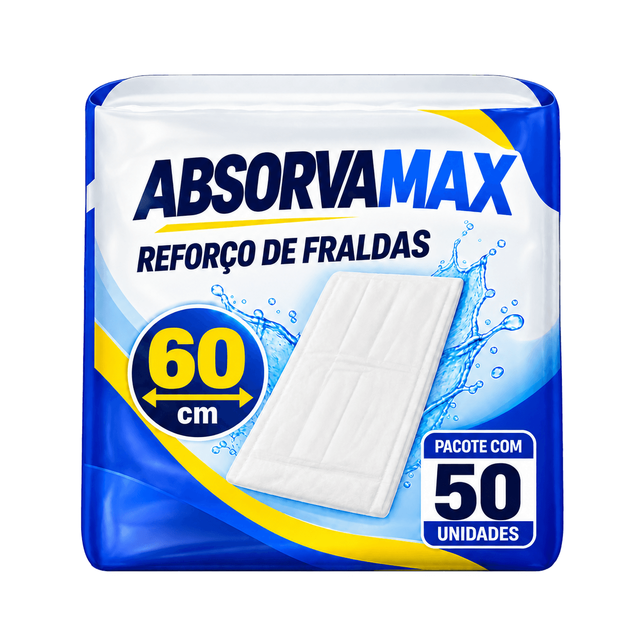 Embalagem AbsorvaMax 60 cm 50 unidades