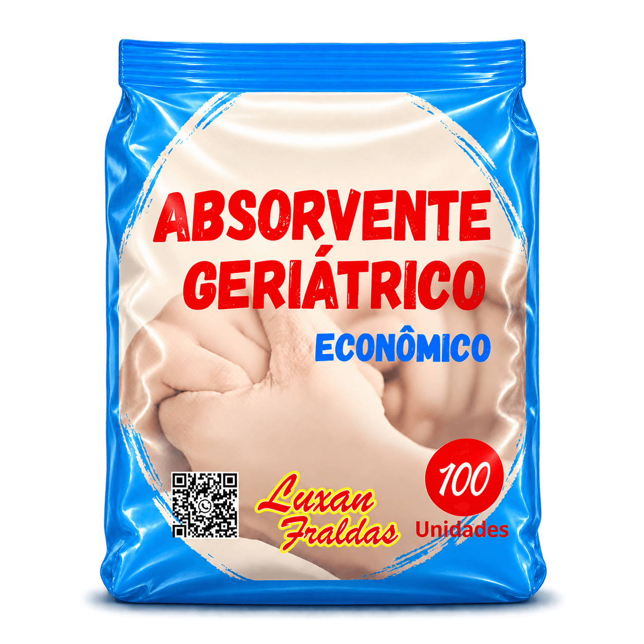 Embalagem Absorvente geriátrico econômico