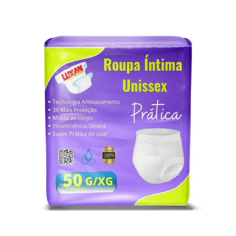 Embalagem Roupa íntima descartável